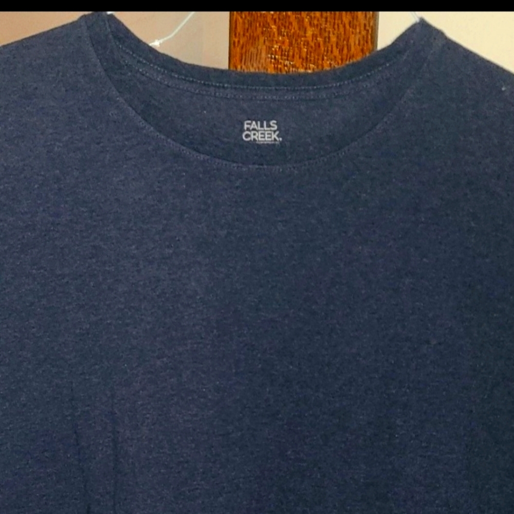 Men's XXL Dark blue Fallls Creek stretch T-shirt